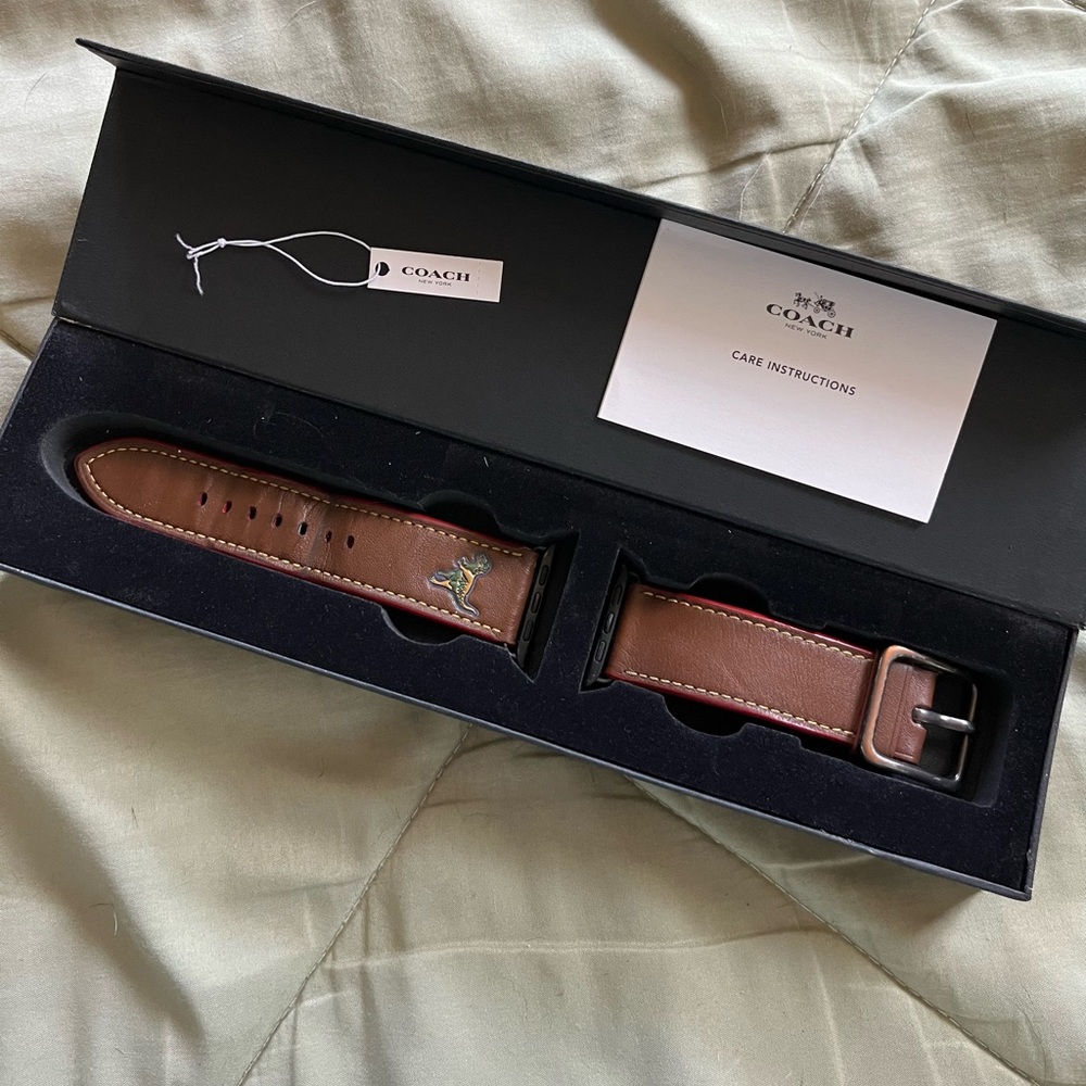 Coach Rexy Apple Watch Band